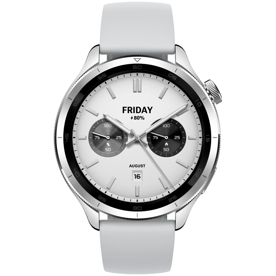 XIAOMI Watch S4 Умные часы, 41мм, Серебристый — Изображение №2